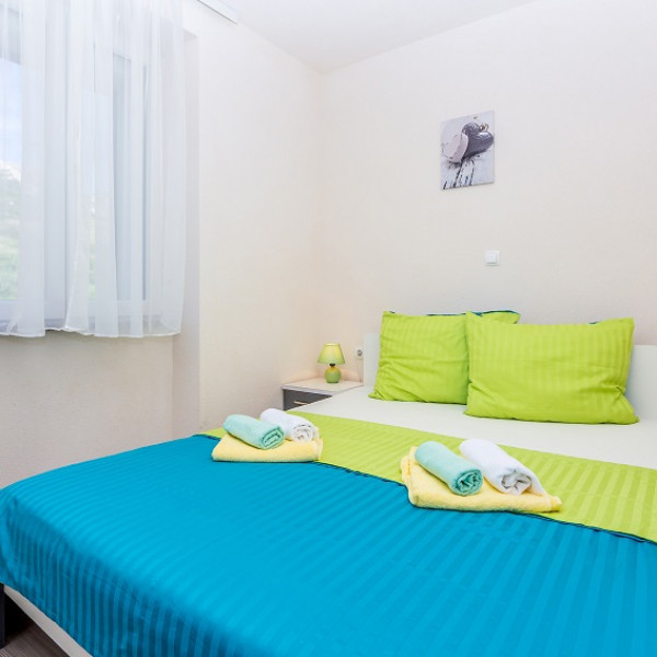 Bedrooms, Apartmani Adriatic- Baška, otok Krk, Apartments Adriatic with pool, Draga Bašćanska, Krk Island, Croatia Baška - otok Krk