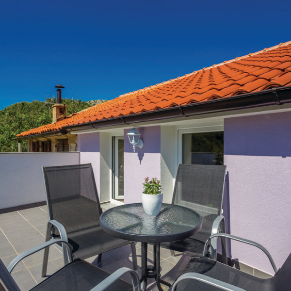 Living room, Apartmani Adriatic- Ba&scaron;ka, otok Krk, Apartments Adriatic with pool, Draga Ba&scaron;ćanska, Krk Island, Croatia Ba&scaron;ka - otok Krk